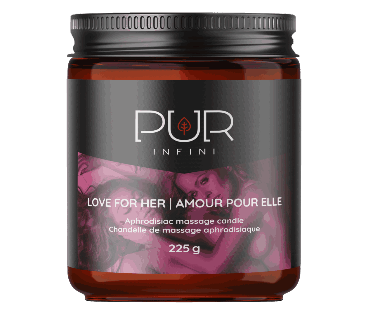 Chandelle de Massage Aphrodisiaque Amour Pour Elle