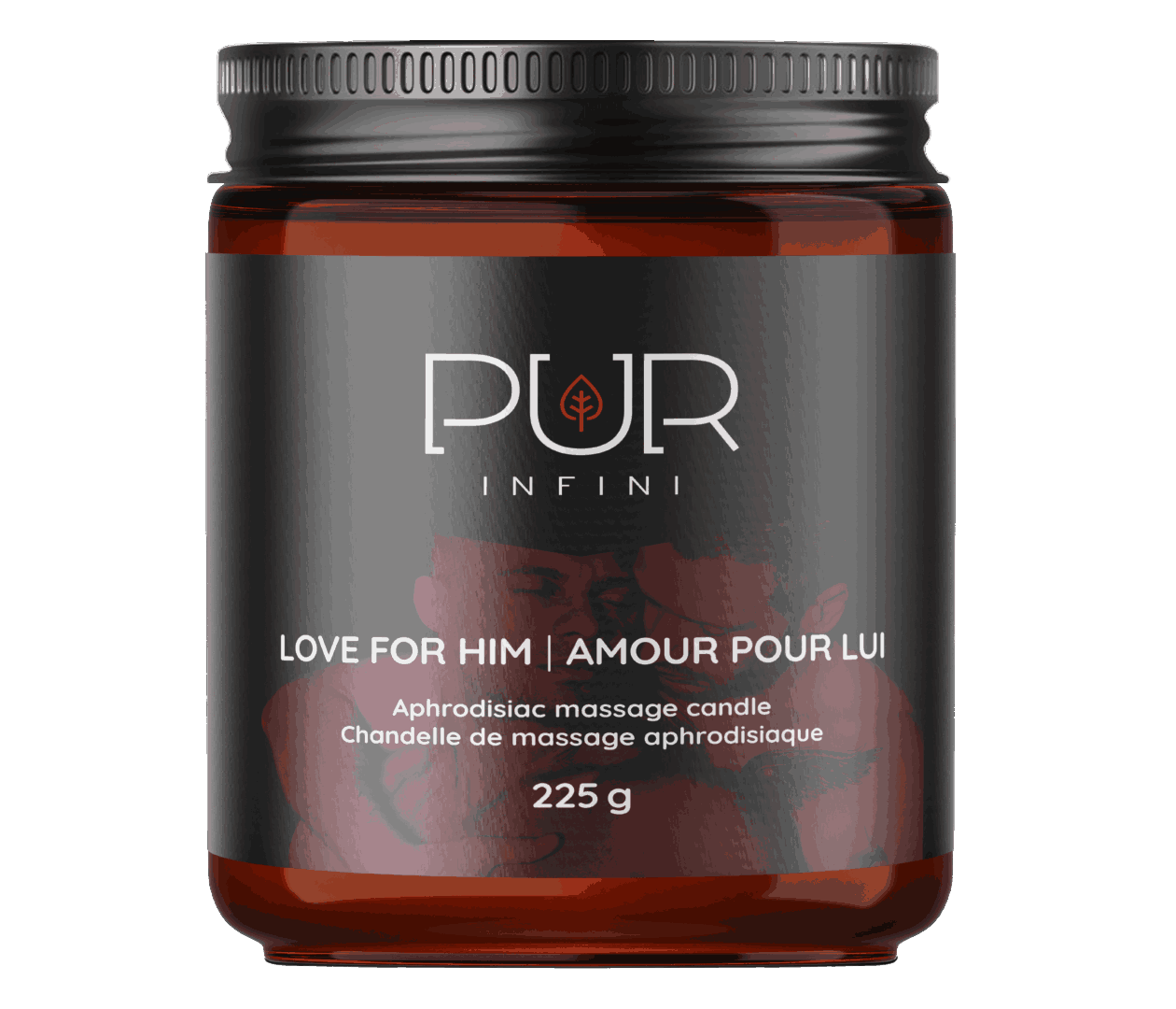 Chandelle de Massage Aphrodisiaque Amour Pour Lui
