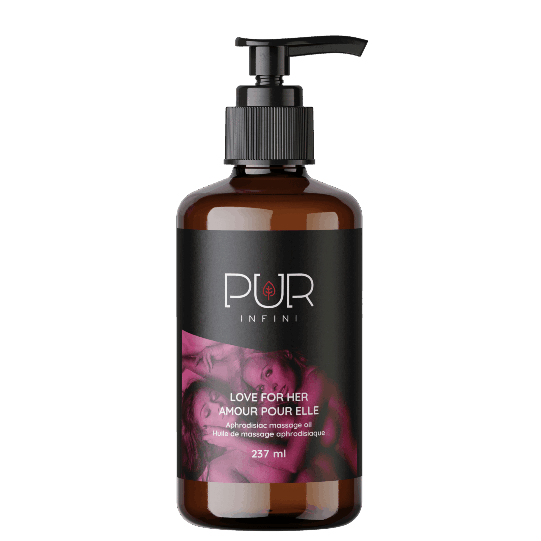 Huile de Massage Aphrodisiaque Amour Pour Elle