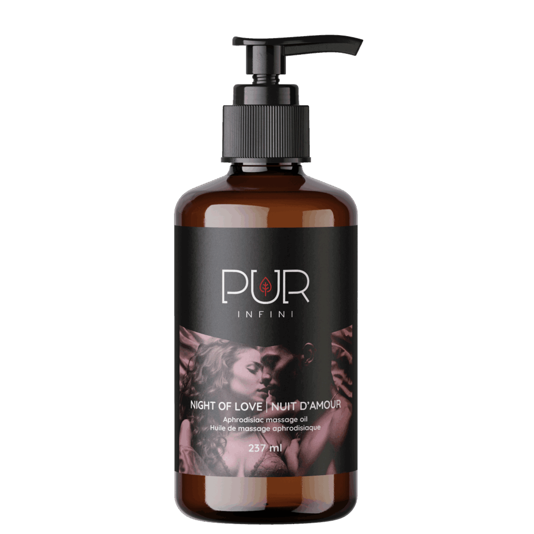 Huile de Massage Aphrodisiaque Nuit d’Amour